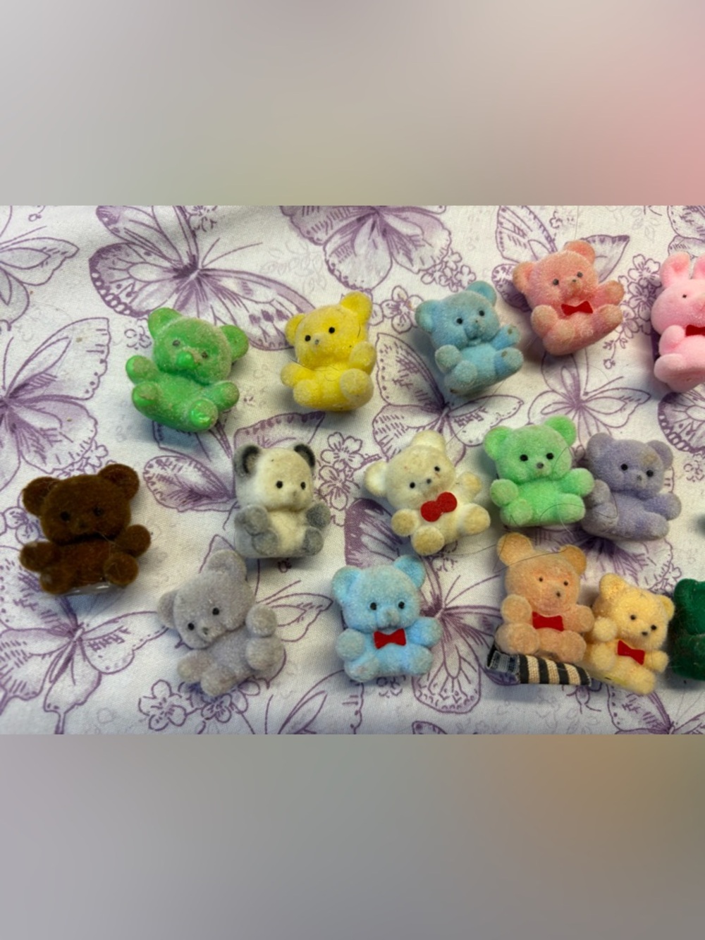 🗝️Vintage Collection of Flocked Animals - Picture 2 of 3